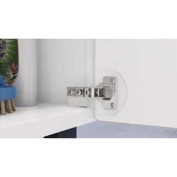 Balcão em Aço 140cm 3 Portas e 2 Gavetas e Nicho Toalheiro sem Tampo New Premium Itatiaia - 7
