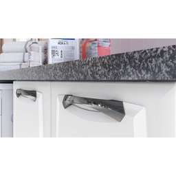 Balcão Cozinha em Aço 3 Portas e 2 Gavetas 140cm com Nicho Toalheiro sem Tampo New Premium Itatiaia - 11 Balcão Cozinha em Aço 3 Portas e 2 Gavetas 140cm com Nicho Toalheiro sem Tampo New Premium Itatiaia - 11