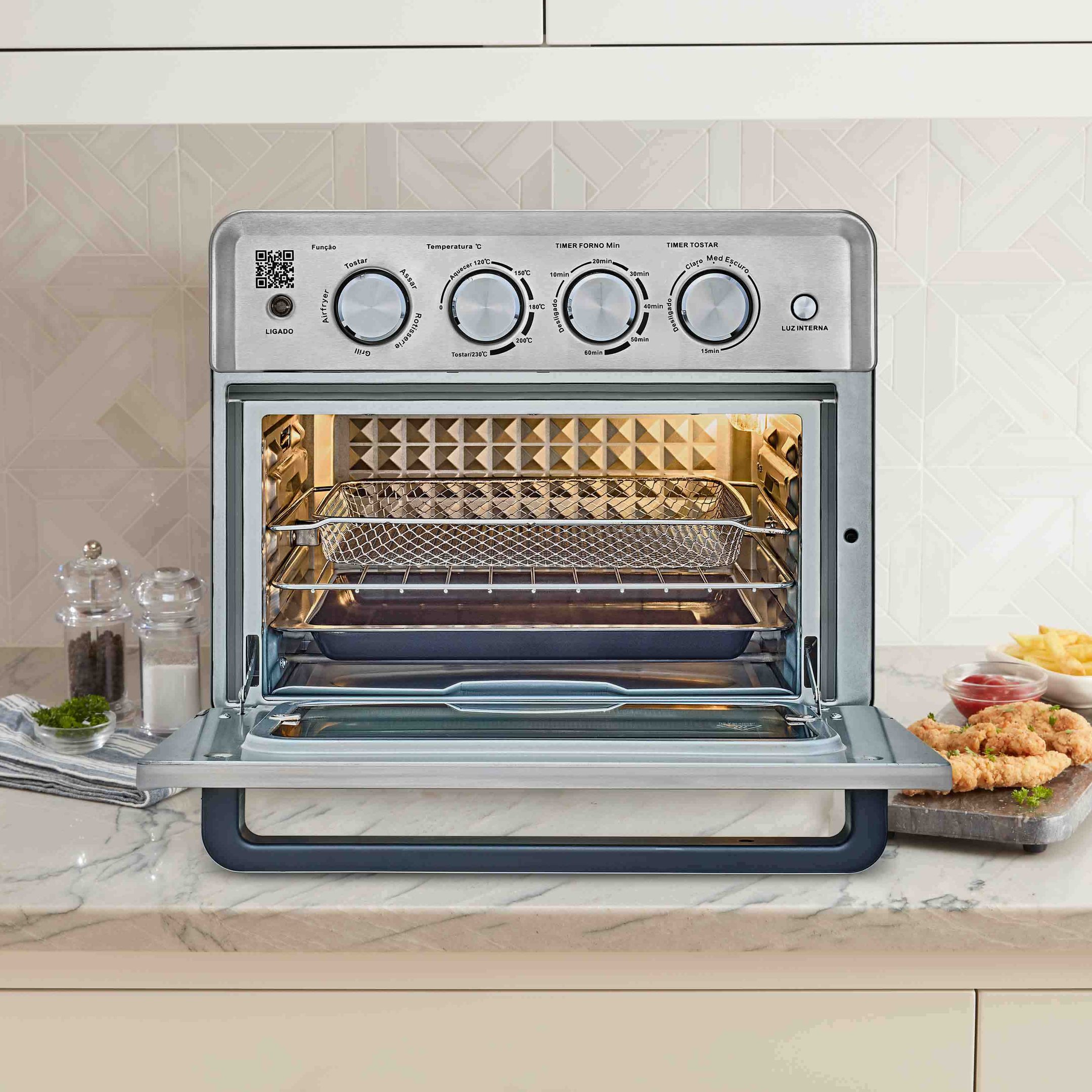 Airfryer + Forno Ichef Ovenfryer Max 26l | 220v - 4