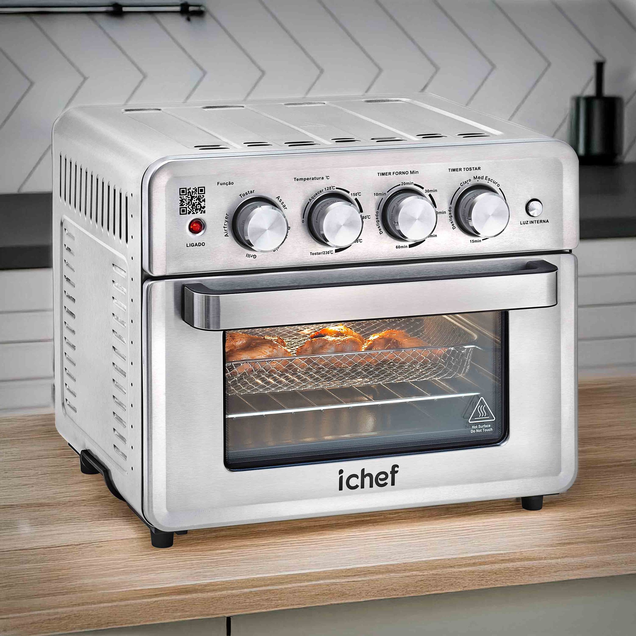 Airfryer + Forno Ichef Ovenfryer Max 26l | 220v - 3