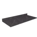 Ver imagem 1 de Tampo para Balcão 240cm Berlim Preto/Portoro