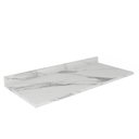 Ver imagem 1 de Tampo para Balcão 240cm Berlim Branco/Thasos