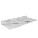 Ver imagem 1 de Tampo para Balcão 180cm Berlim Branco/Thasos