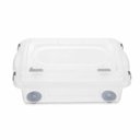 Ver imagem 5 de Kit 6 Caixas Organizadoras com Tampa Top Stock 8,6L Retangular Plástico Transparente Sanremo