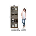 Ver imagem 6 de Sapateira Multiuso Magnun 2 Portas - Castanho