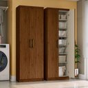 Ver imagem 2 de Sapateira Multiuso Magnun 2 Portas - Castanho