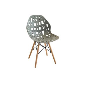 Cadeira De Jantar Cinza GardenLife Akron 1 Unidade