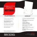 Ver mais imagens de Display de Mesa Suporte Expositor A5 Porta Folder