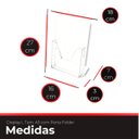 Ver imagem 6 de Display de Mesa Suporte Expositor A5 Porta Folder