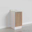 Ver mais imagens de Balcão 1 Porta com Tampo e Rodapé Ipanema CabeCasa MadeiraOriginals