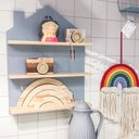 Ver imagem 2 de M1 ESCULTURA ARCO IRIS EM PINUS