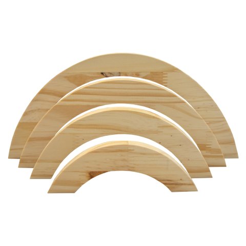 M1 ESCULTURA ARCO IRIS EM PINUS