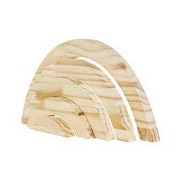 M1 ESCULTURA ARCO IRIS EM PINUS - 3