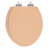 Assento Sanitario Poliester com Amortecedor Lirio Pessego 73 para Vaso Celite - 1
