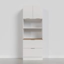 Ver imagem 7 de Torre Quente 2 Portas 2 Gavetas 2 Nichos com Rodapé Ipanema CabeCasa MadeiraOriginals