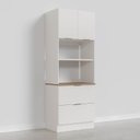 Ver mais imagens de Torre Quente 2 Portas 2 Gavetas 2 Nichos com Rodapé Ipanema CabeCasa MadeiraOriginals