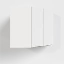 Ver imagem 7 de Armário Aéreo Planejado Canto Oblíquo 2 Portas Ipanema CabeCasa MadeiraOriginals Branco