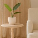 Ver imagem 2 de Vaso Organico Decorativo em Ceramica Branco 23x25cm