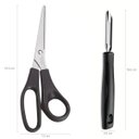 Ver imagem 3 de Jogo de Facas Tramontina Plenus com Lâminas em Aço Inox Faqueiro 10 Peças Preto