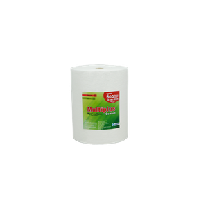 Pano Multiuso Multiplus Combat - 28m X 240m - 600 Folhas - 35g/m² - Branco