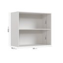 Ver imagem 3 de Armário Aéreo 2 Portas Ipanema CabeCasa MadeiraOriginals