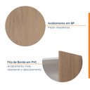 Ver imagem 3 de Armário Aéreo Planejado 2 Portas Ipanema CabeCasa MadeiraOriginals