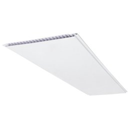 Forro de PVC 9mm Junta Seca Liso 10 UN AZN - Branco Gelo - 1