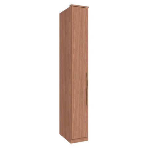 Guarda Roupa 1 Porta com Prateleira 2450x322mm Setiba Plus Rimo Carvalho/carvalho