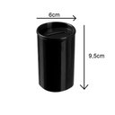 Ver imagem 2 de Cofrinho de Plástico com Tampas Coloridas - 9,5cm X 6cm