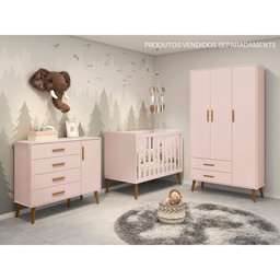 Berço Mini Cama Americano Isis Linha Isis - 5