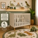 Ver imagem 6 de Berço Isis 2 em 1 Mini Cama para Colchão 130x70 cm Bege/Areia