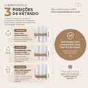 Ver imagem 7 de Berço Isis 2 em 1 Mini Cama para Colchão 130x70 cm Bege/Areia
