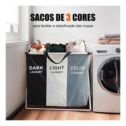 Cesto de Roupa Suja Organizador - 5
