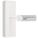 Ver imagem 7 de Guarda-roupa Modulado 2 Portas com Prateleiras Infinity