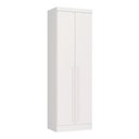 Ver imagem 2 de Guarda-Roupa Modulado 2 Portas com Prateleiras Infinity Branco