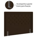 Ver imagem 6 de Cabeceira Casal 140 cm Padov Veludo SL 942 Peer