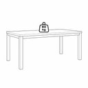 Ver imagem 6 de Mesa de Jantar 1 Banco 2 Cadeiras Nature Madeira Macica Taeda Rustico Claro Festra