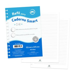 Refil de Folhas 1/4 Smart 48folhas 1832re - Dac