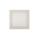 Ver imagem 1 de Painel de Led Blumenau Slim Quadrado de Embutir 12w Bivolt 3000k Luz Amarela