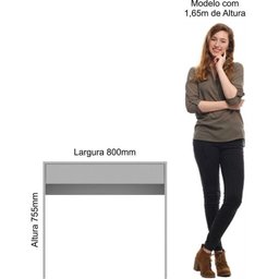 Guarda Roupa Modulado 6 Peças 6 Portas 4 Gavetas com Escrivaninha Juvenil Infinity  - 8