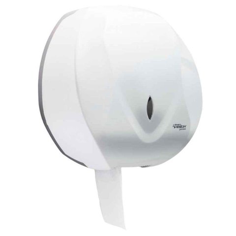 Suporte para Papel Higiênico de 300/500mt Velox Branco Premisse