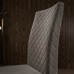 Conjunto Sala de Jantar Mesa Quadrada com 4 Cadeiras Beatriz Espresso Móveis - 6