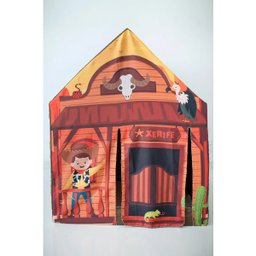 Barraca Infantil Xerife Delegado Faroeste Cowboy Cabana - 3 Barraca Infantil Xerife Delegado Faroeste Cowboy Cabana - 3