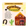 Barraca Infantil Xerife Delegado Faroeste Cowboy Cabana - 4