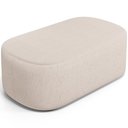 Ver mais imagens de Cabeceira Cama Box 100cm Lanna com Puff Recamier Doha W01 Linho Cru - Lyam Decor