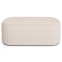 Ver imagem 4 de Cabeceira Cama Box 100cm Lanna com Puff Recamier Doha W01 Linho Cru - Lyam Decor