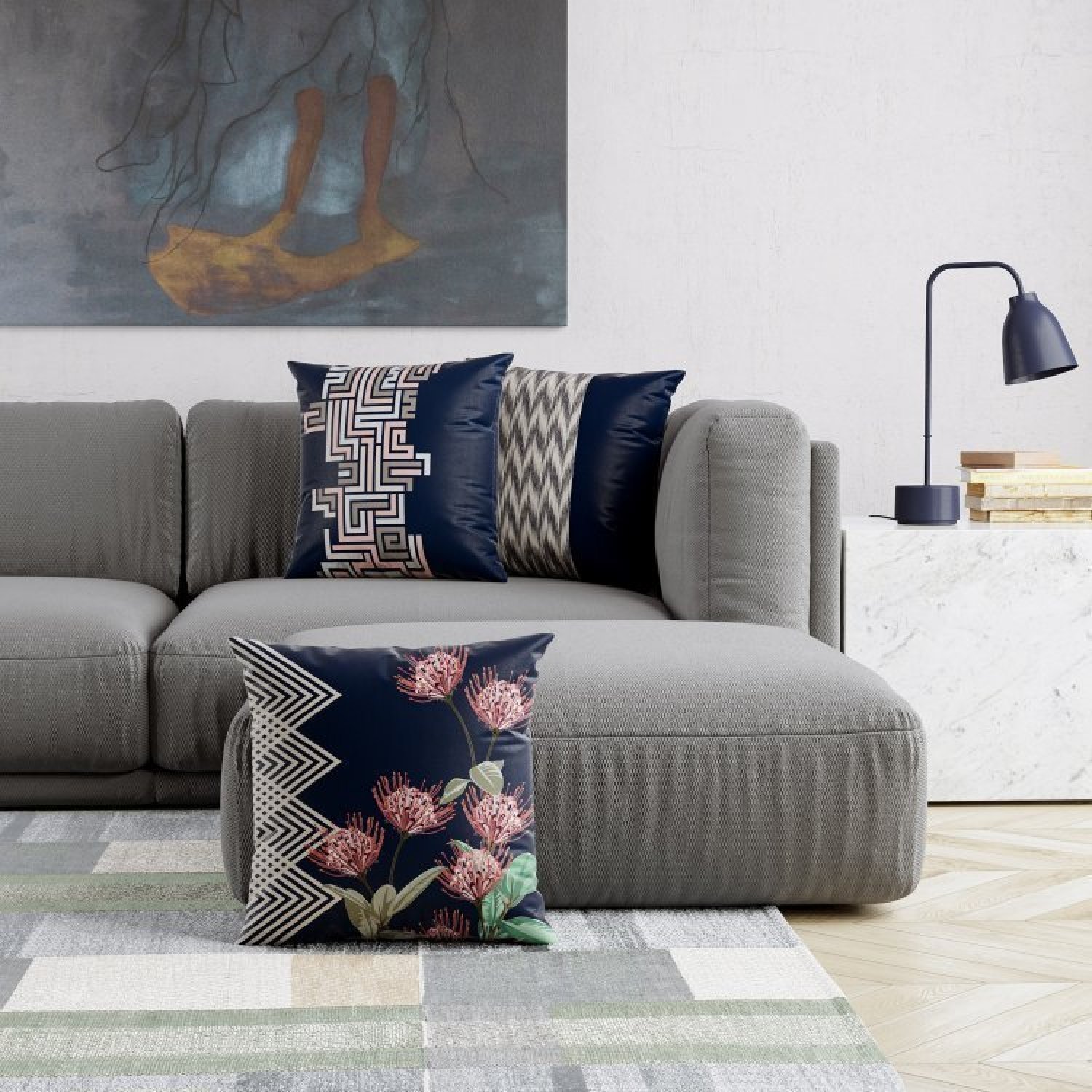 Kit 3 Capas para Almofada Silk Home Belchior - 2