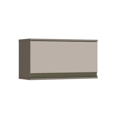 Armário Aéreo Cozinha Modulado Connect 60 C/ 1 Porta Basculante Duna/cristal - Henn