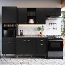 Ver imagem 1 de Cozinha Completa 3 Peças 8 Portas 2 Gavetas 1 Nicho para Forno Atena 