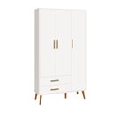 Ver imagem 3 de Guarda Roupa Infantil 3 Portas 2 Gavetas Isis